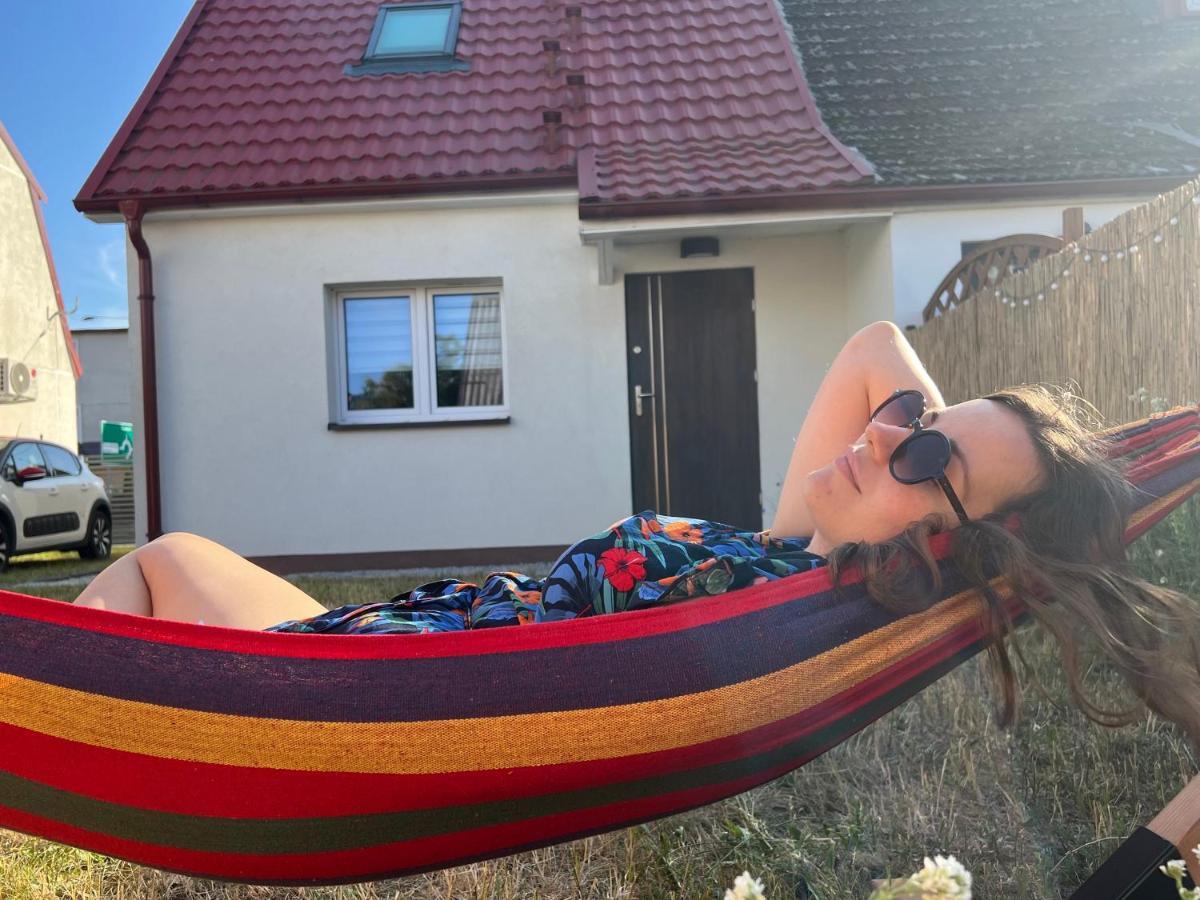 Rybaka - Wygodny Dom Z Podworkiem Leba